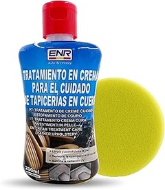Guía para aplicar limpiador en asientos de cuero perforado