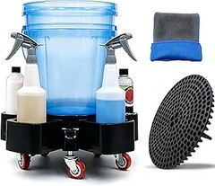 Cubos de lavado con separador de suciedad para detailers domésticos