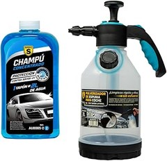 Champús pH neutro para lavar coche a mano con espuma abundante