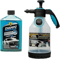 Espumas activas para prelavado de coche