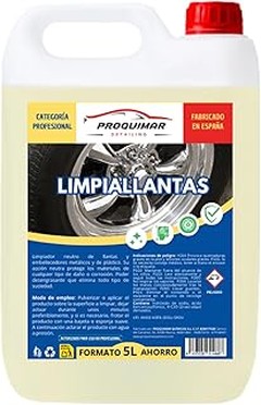 Cómo aplicar limpiadores de llantas en suciedad incrustada