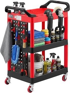 Carros para cubos de lavado con soporte para botellas