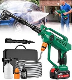 Hidrolimpiadoras compactas para lavar coche en casa con kit de accesorios