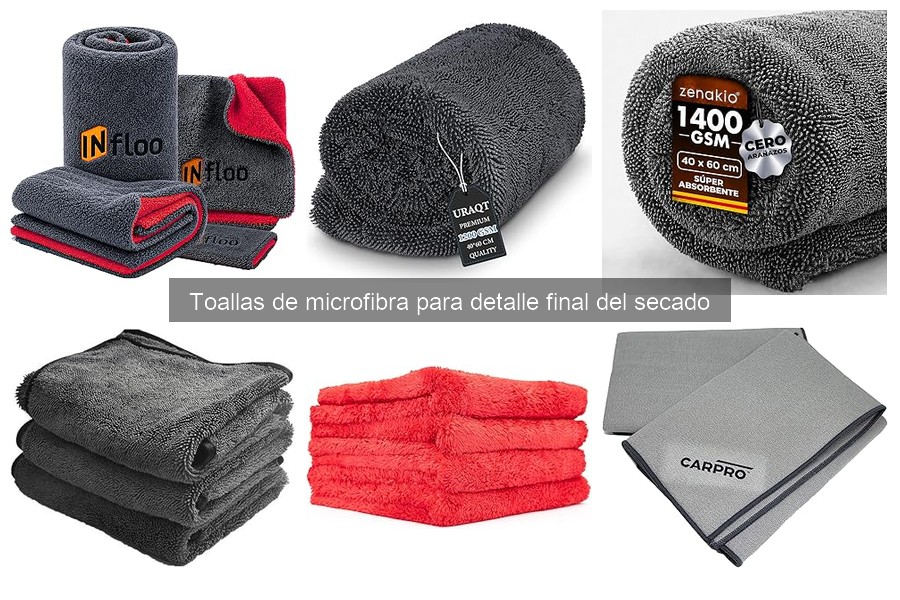 Beneficios de las toallas de microfibra en el detailing de coches