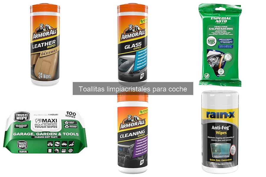 Beneficios de las toallitas limpiacristales para tu coche