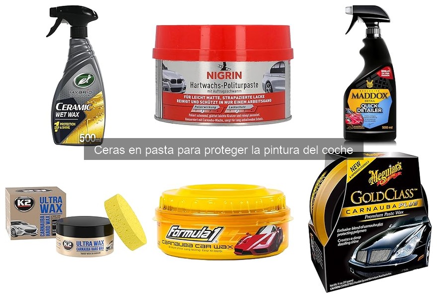 Cera en pasta para proteger la pintura del coche: ¿Qué es?