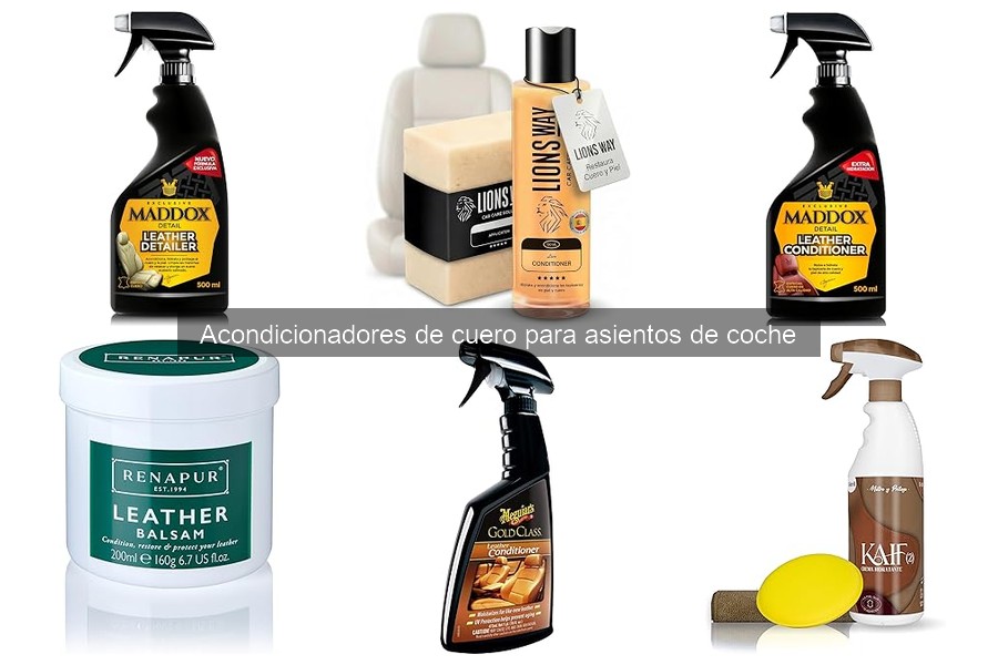Cómo aplicar acondicionador de cuero en asientos de coche