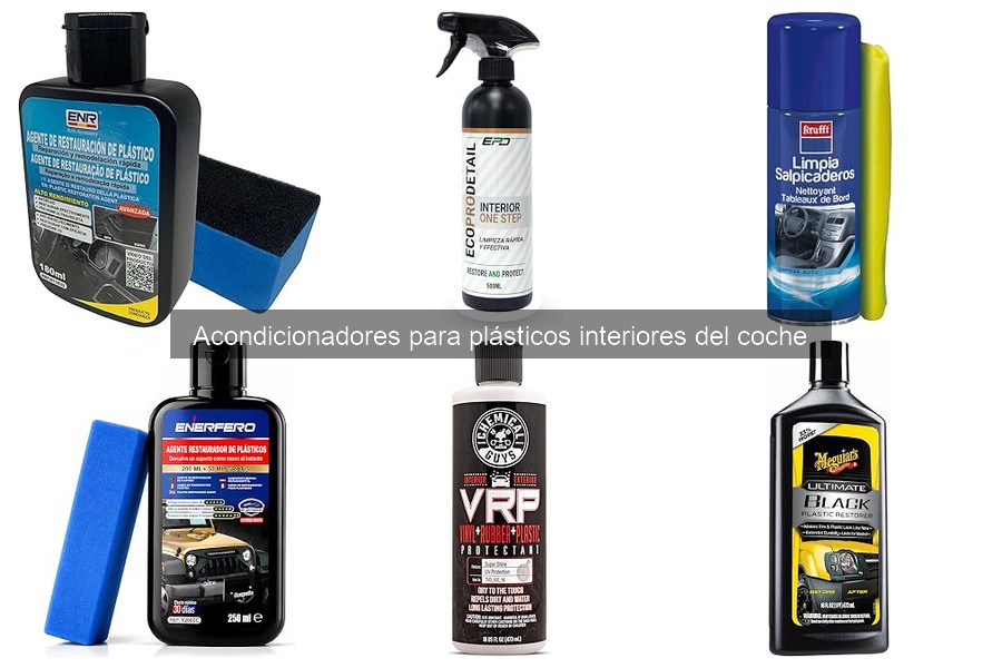 Cómo aplicar acondicionador para plásticos interiores