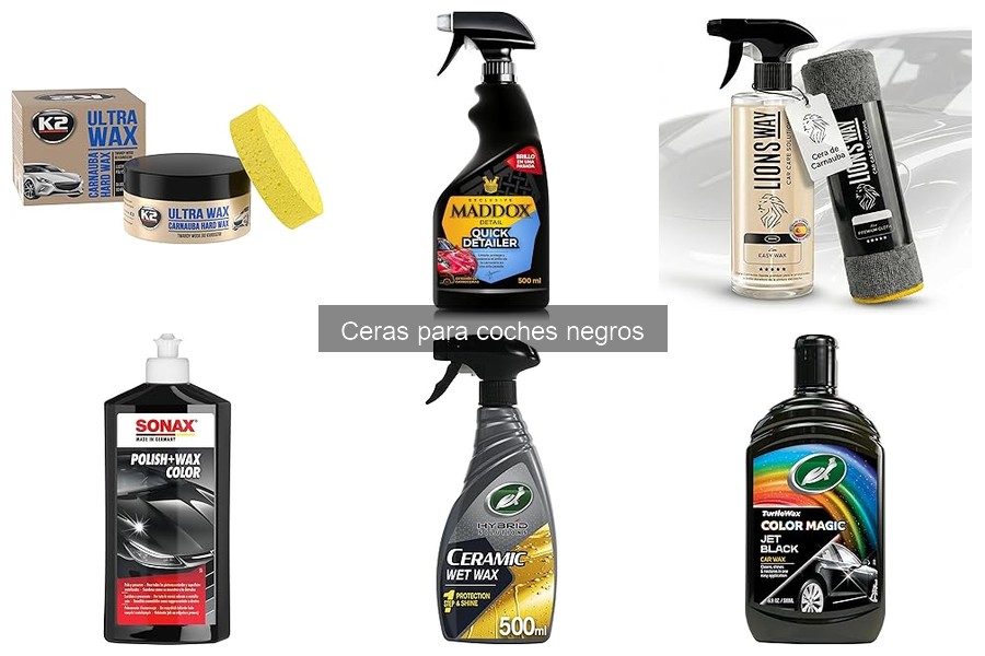 Cómo aplicar cera en coche negro: guía práctica y consejos
