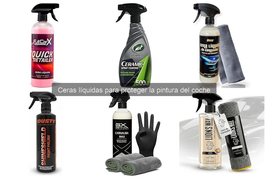 Cómo aplicar cera líquida en el coche: guía paso a paso