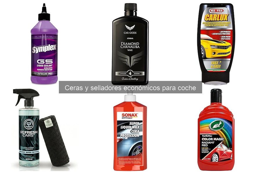 Cómo aplicar ceras y selladores económicos para tu coche