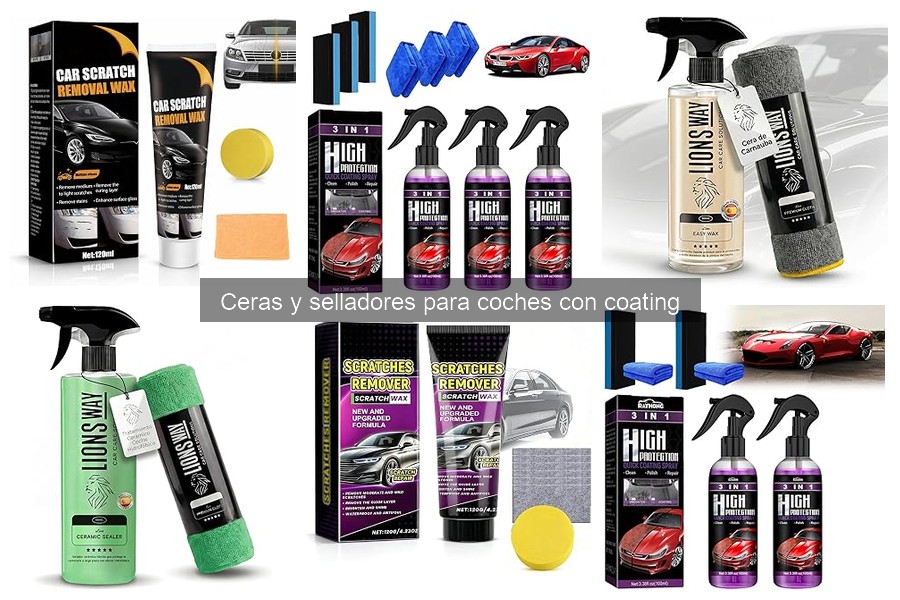Cómo aplicar ceras y selladores en coches con coating