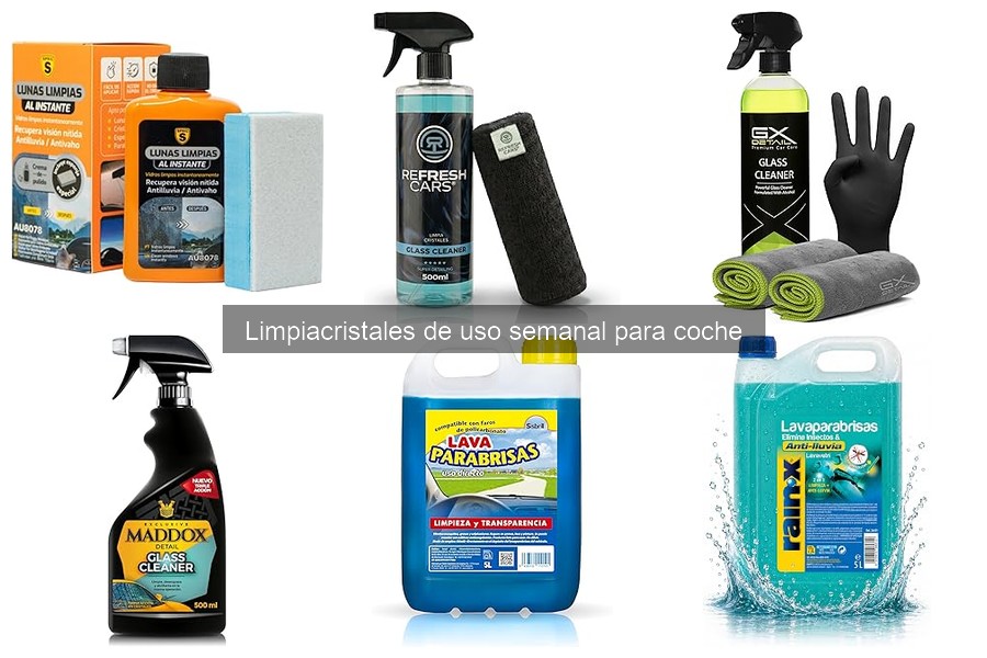 Cómo aplicar limpiacristales en coche: Guía paso a paso