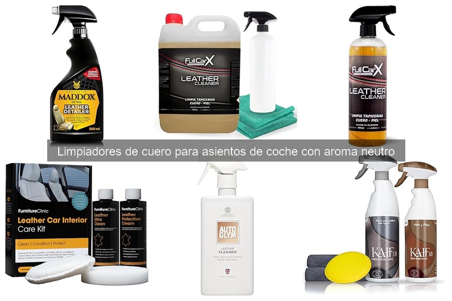 Cómo aplicar limpiador de cuero para asientos de coche