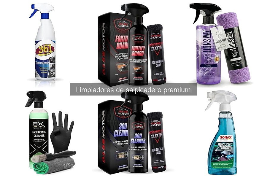 Cómo aplicar limpiador de salpicadero premium correctamente