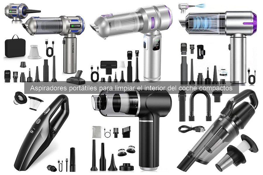 Cómo elegir el aspirador portátil ideal para tu coche