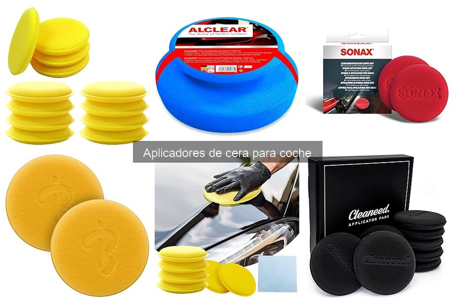 Cómo elegir el mejor aplicador de cera para tu coche