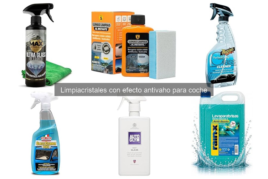 Cómo elegir el mejor limpiacristales antivaho para coche