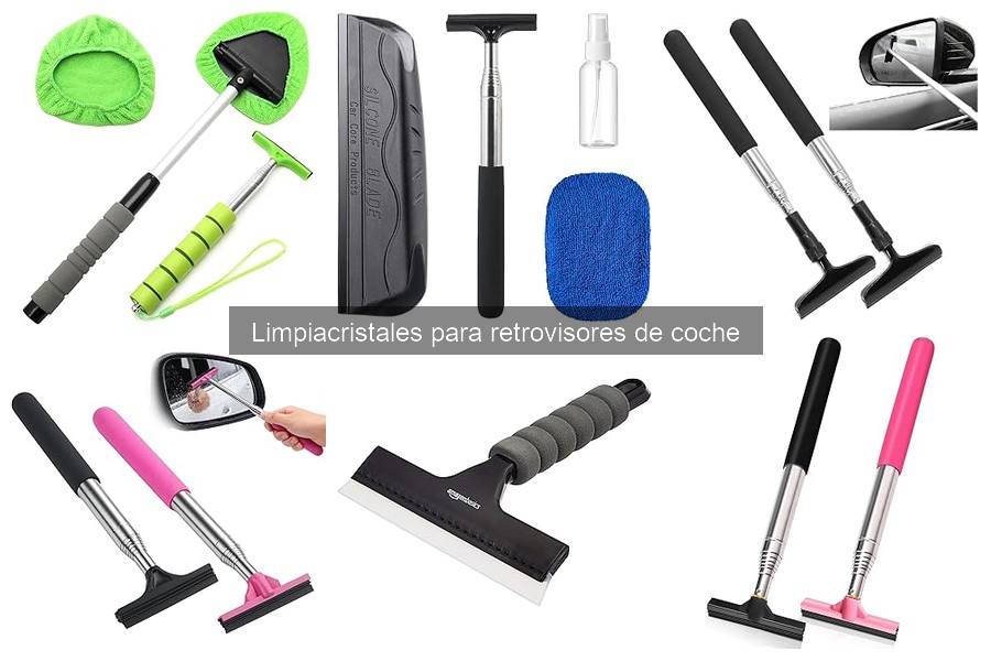 Cómo usar correctamente el limpiacristales para retrovisores