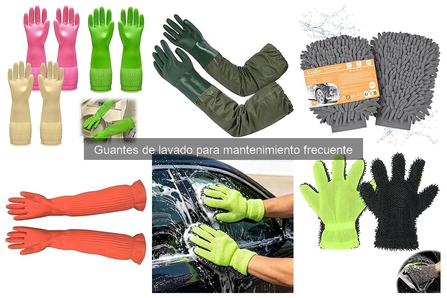 Cómo usar correctamente los guantes de lavado en el coche