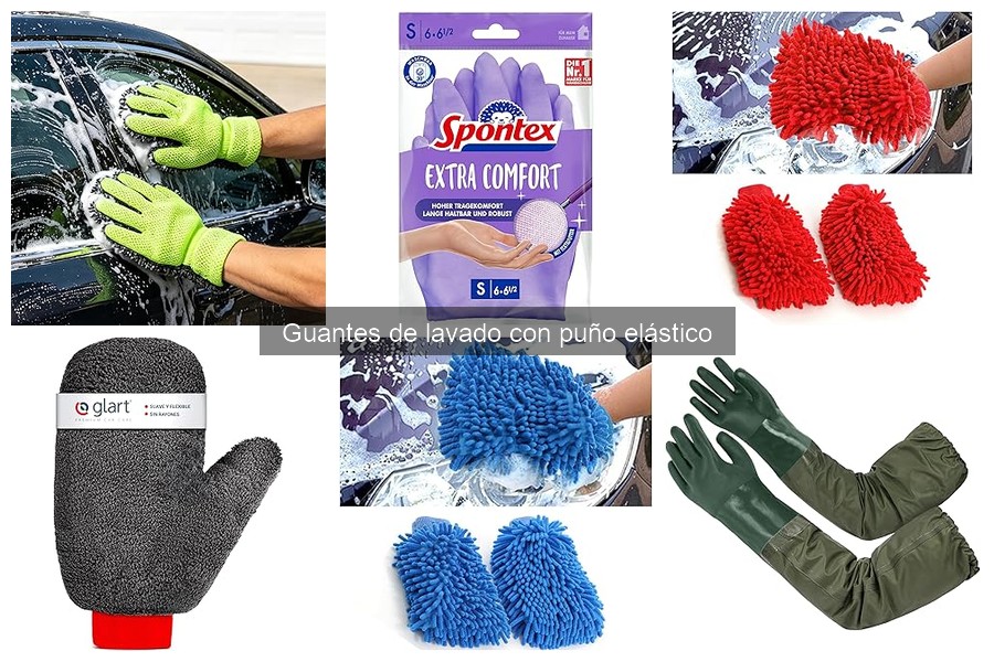 Cómo usar guantes de lavado con puño elástico correctamente