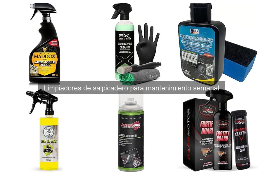 Cómo usar un limpiador de salpicadero: guía práctica