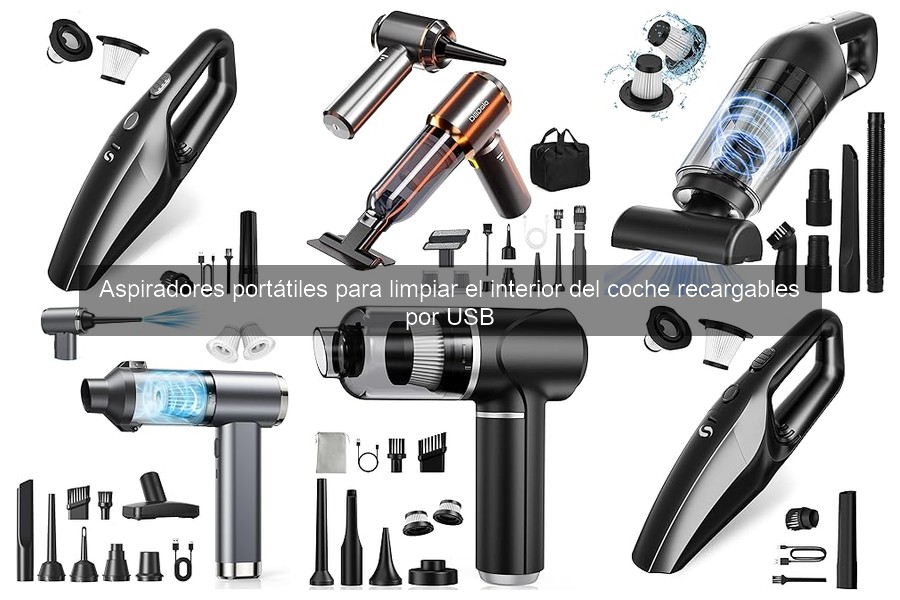 Cómo usar y mantener un aspirador portátil para el coche