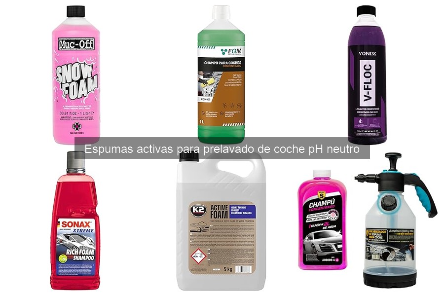 Cómo utilizar espuma activa pH neutro para prelavado