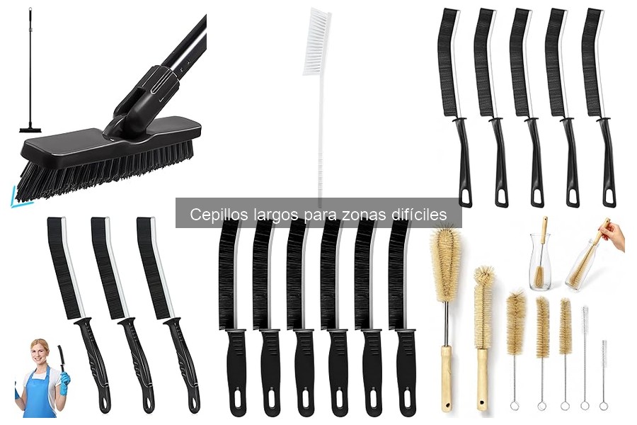 Comparativa de Cepillos Largos para Detailing de Coches