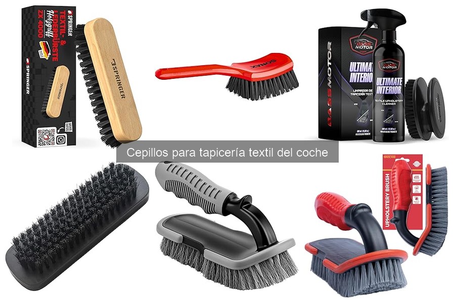 Comparativa de cepillos para tapicería textil del coche 2026
