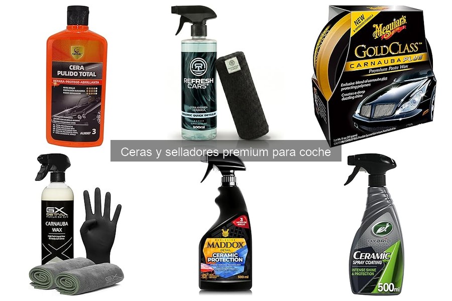 Comparativa de Ceras y Selladores Premium para Coche en 2026