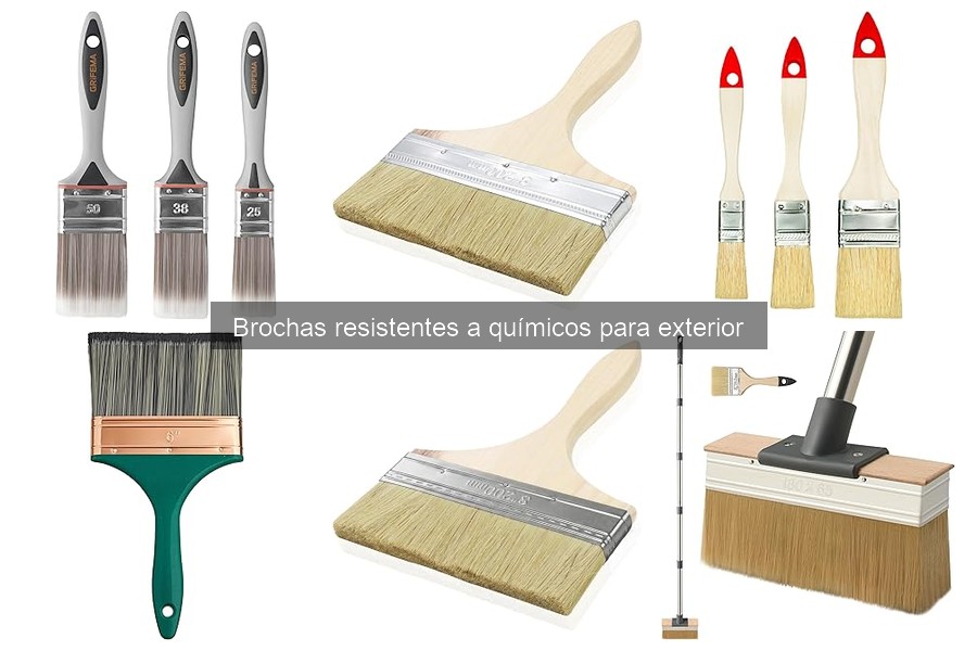 Comparativa de las Mejores Brochas Resistentes a Químicos 2026
