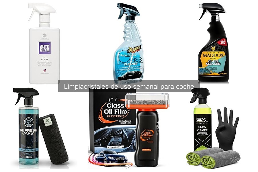 Comparativa de Limpiacristales de Coche: Autoglym vs. Rain-X