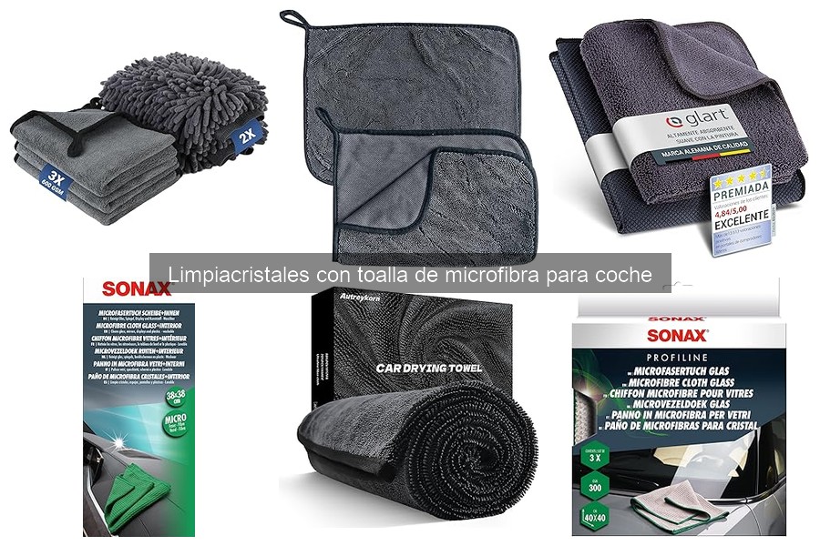 Comparativa de Limpiacristales de Microfibra para Coche 2026
