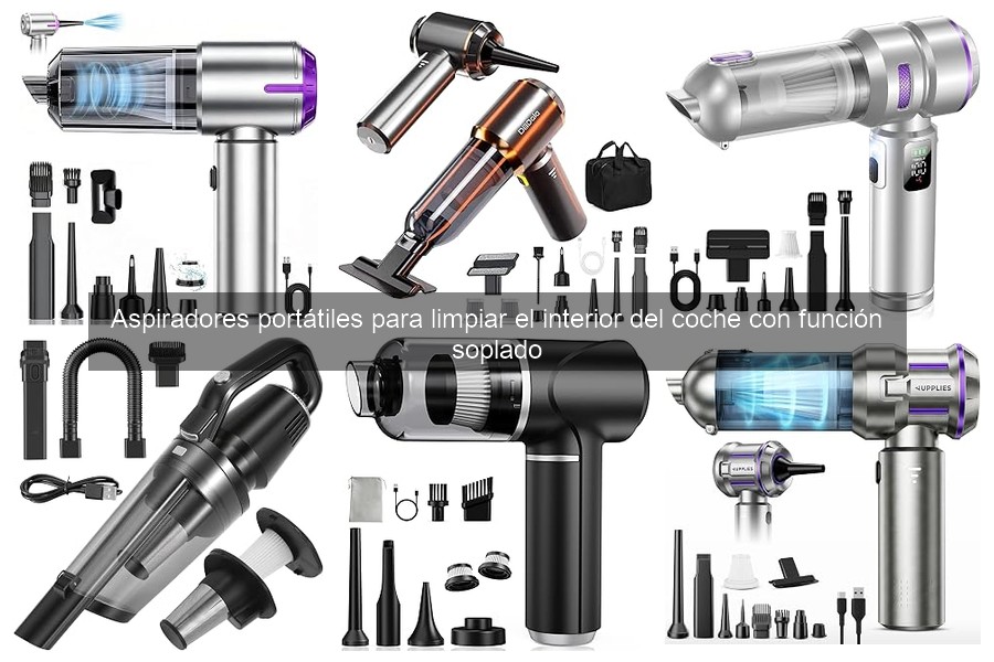 Comparativa de los Mejores Aspiradores Portátiles para Coche