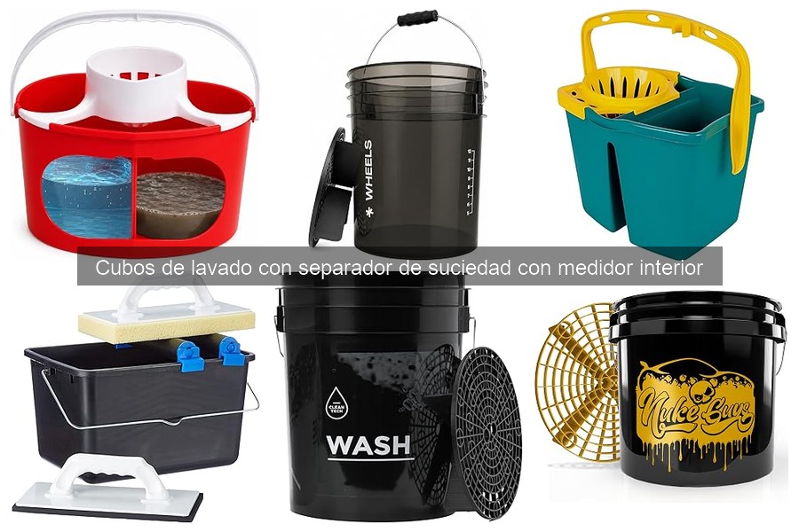 Comparativa de los Mejores Cubos de Lavado con Separador de Suciedad
