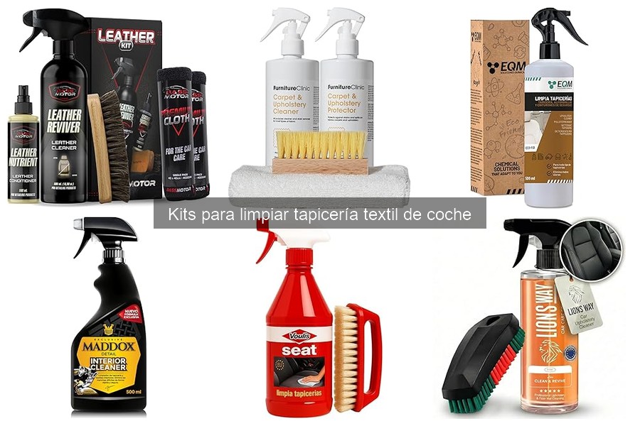Comparativa de los Mejores Kits para Limpiar Tapicería de Coche