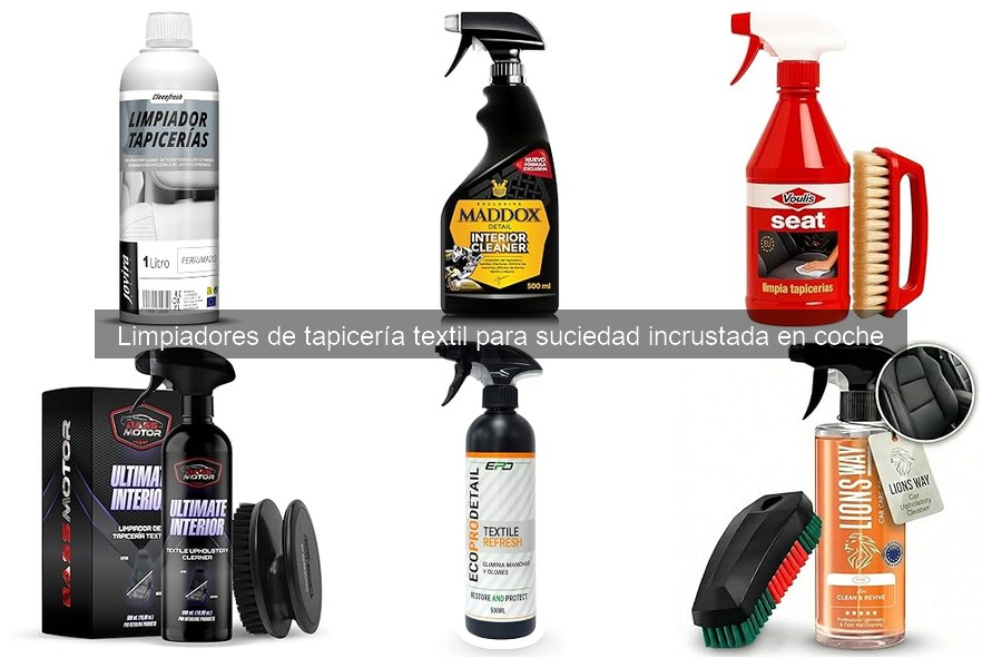 Comparativa de los Mejores Limpiadores de Tapicería Textil 2023