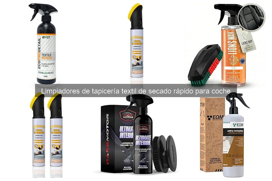Comparativa de los Mejores Limpiadores de Tapicería Textil 2026