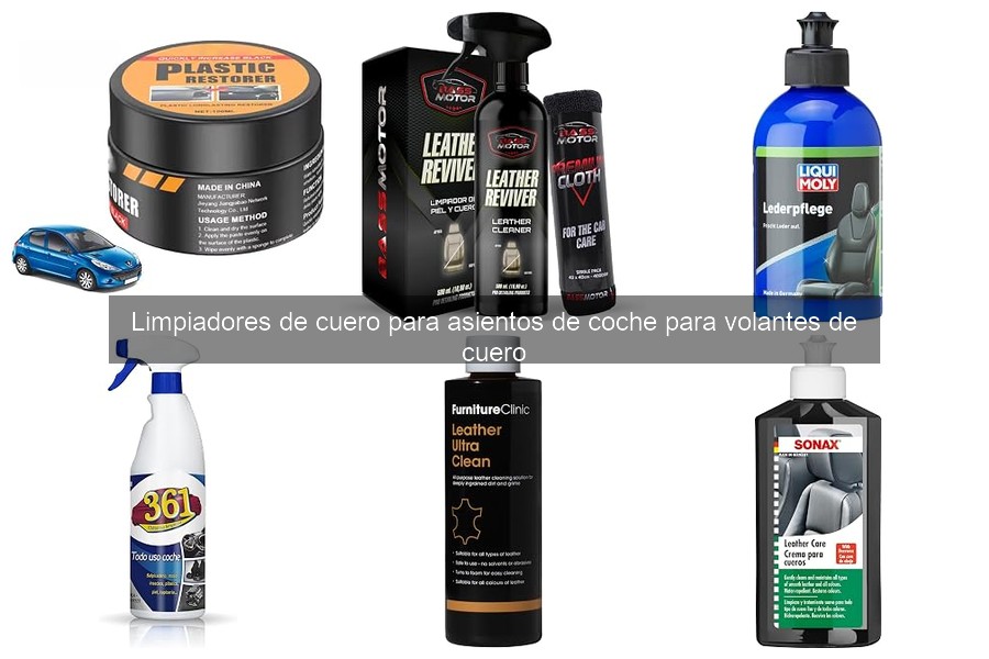 Dónde comprar limpiadores de cuero para coches - Mejores ofertas 2026