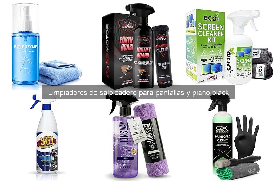 Dónde comprar limpiadores de salpicadero a buen precio en 2026