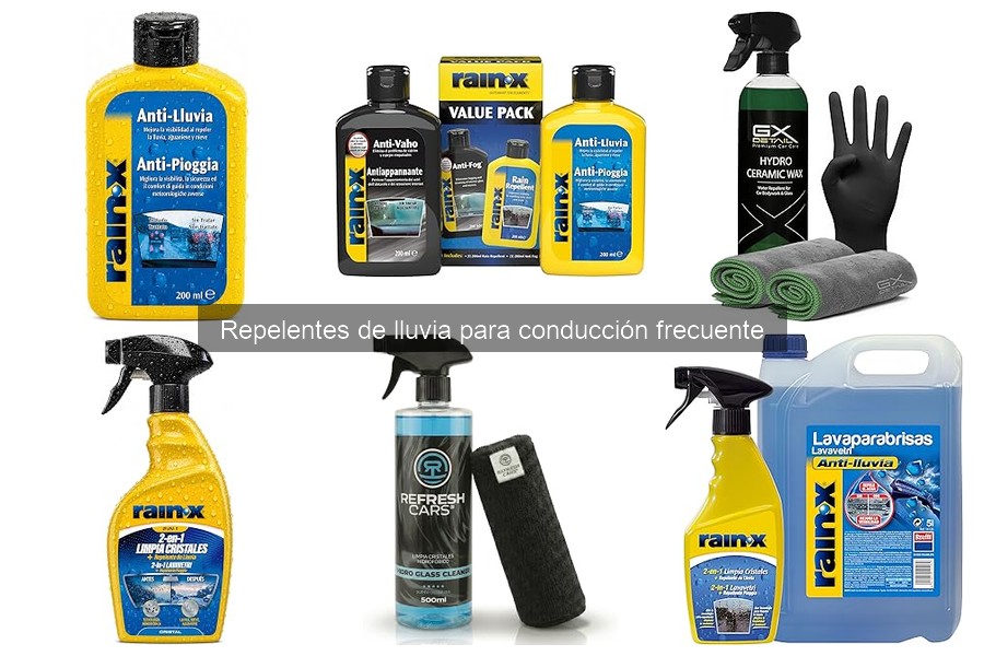 Elige el Mejor Repelente de Lluvia para tu Coche