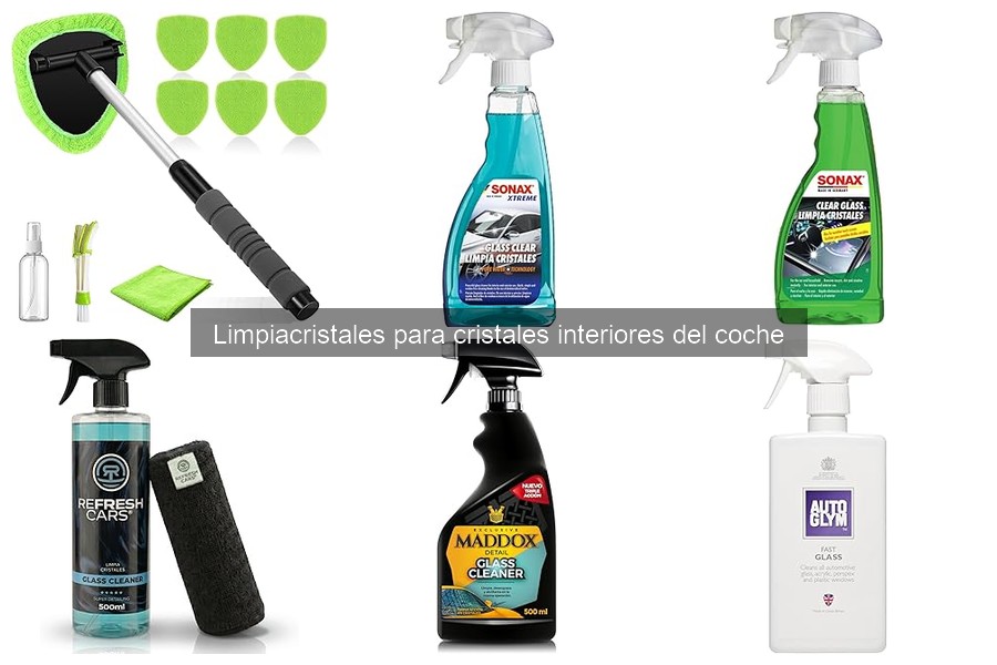 Errores comunes al limpiar cristales interiores del coche