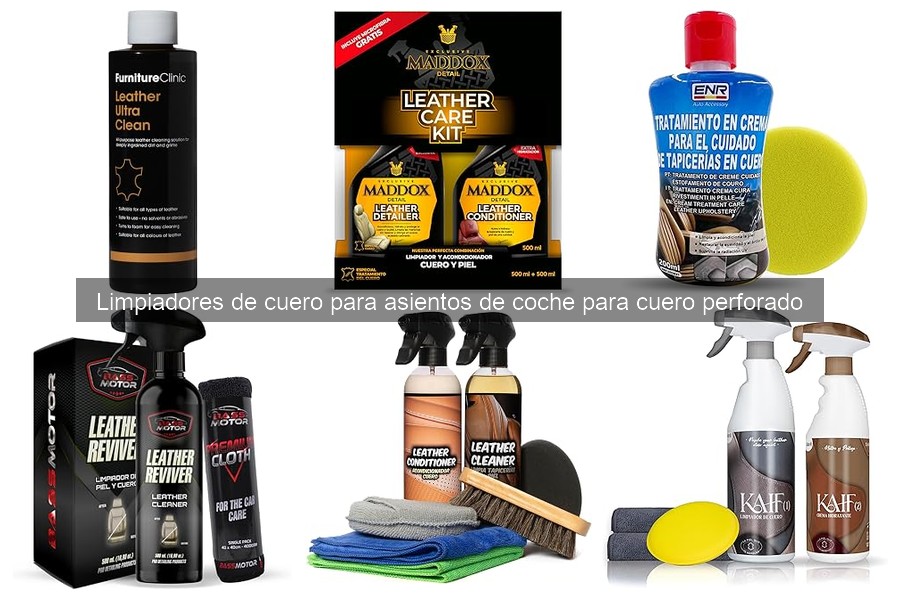 Errores comunes al limpiar cuero perforado en coches