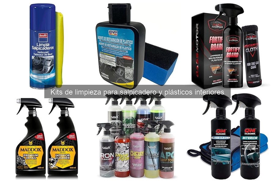 Errores comunes al limpiar el salpicadero de tu coche