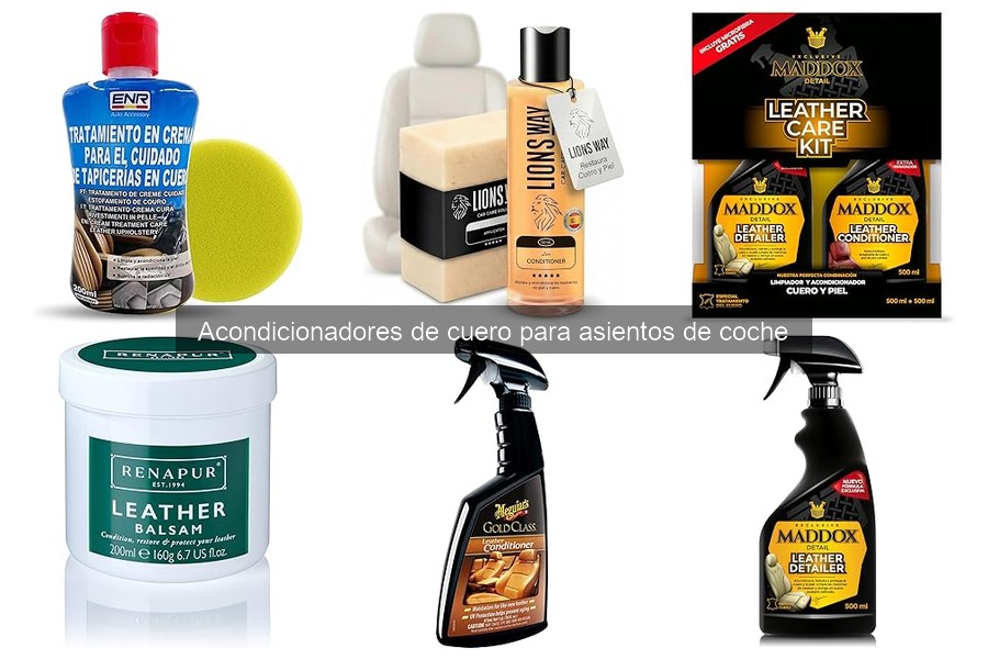 Errores comunes al usar acondicionadores de cuero en coches