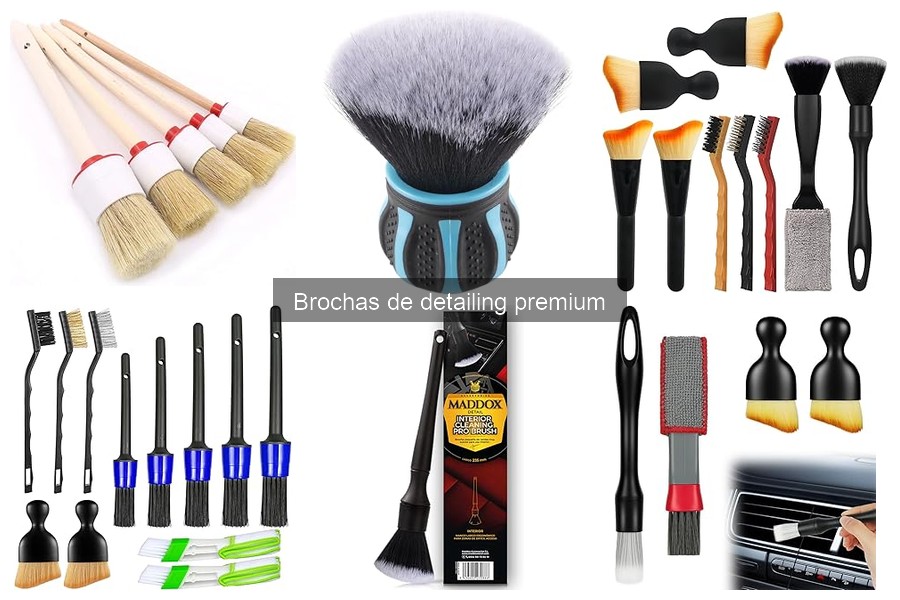 Errores comunes al usar brochas de detailing premium