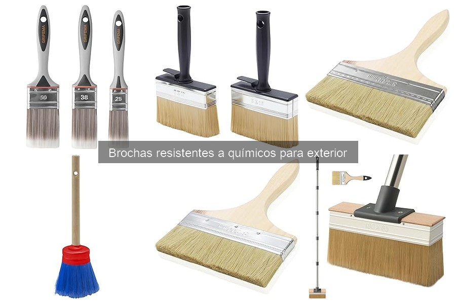 Errores comunes al usar brochas resistentes a químicos