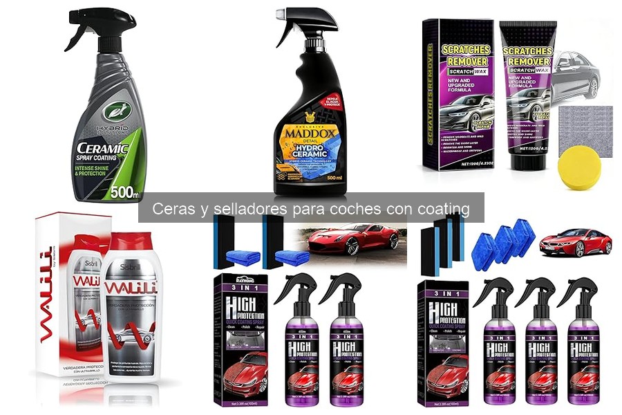 Errores comunes al usar ceras y selladores en coches con coating