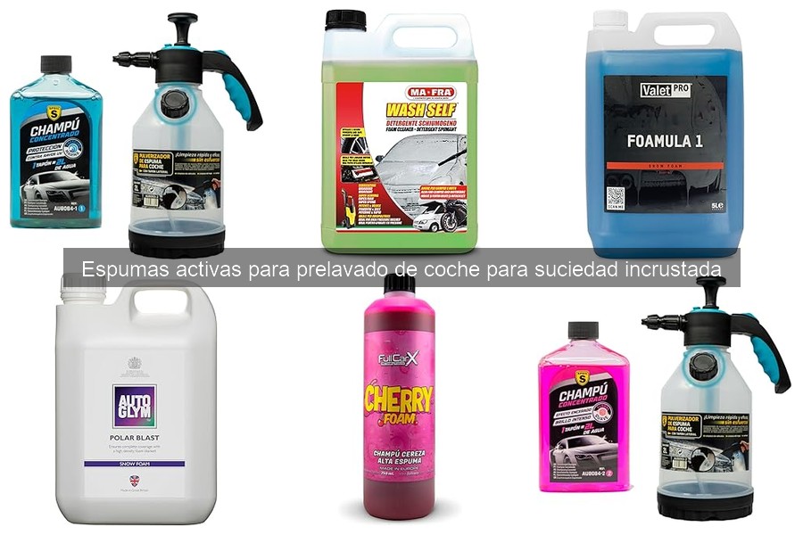 Errores Comunes al Usar Espuma Activa en el Prelavado de Coche